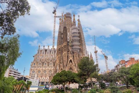 サグラダ・ファミリア／バルセロナ　（9/22発は外観）